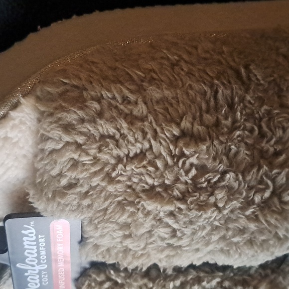 Dearfoams Cozy Comfort Women's Platform Terry Slide Slipper Sz 9-10 - Picture 4 of 6